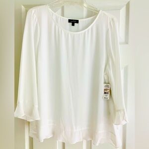 Billowy Sleeved Top - Lord and Taylor